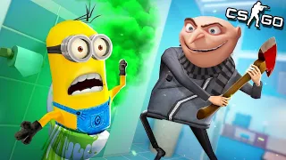 CSGO - ¡SOMOS MINION ESCAPANDO de GRU BUSCAMOS EL ESCONDITE TRAMPA! - HIDE AND SEEK