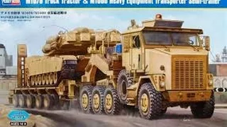 1/35 hobby boss m1070 & m1000 part 4 building the trailer