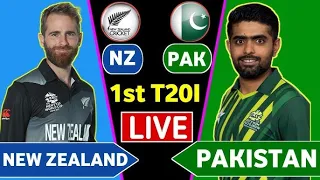 🔴 LIVE | Pakistan vs New Zealand Live | PAK vs NZ 1st T20 Live Match Today #pakvsnz