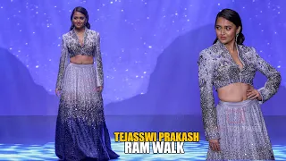 Tejasswi Prakash Looking Gorgeous Walking The Ramp in at Bombay Times Fashion Week 2024
