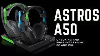 Astros A50 unboxing & First Impression