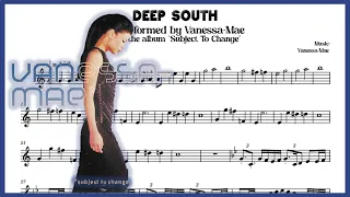 Vanessa-Mae: "Deep South". Violin Sheet Music/Partitura 🎻🎶