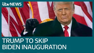 Donald Trump commits to ‘seamless transition’ but won't attend Biden's inauguration | ITV News