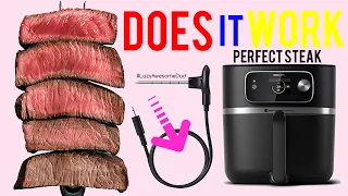 DOES IT WORK - Philips AirFryer XXXL COMBI 7000 connected HD9880/90 - Thermometer for PERFECT STEAK