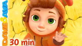 😉  Hop a Little, Jump a Little and More Baby Songs | Kids Songs & Nursery Rhymes by Dave and Ava 😉