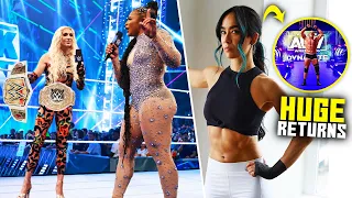 Bianca Belair & Charlotte Take It To The NEXT LEVEL! AJ Lee BACK In The Ring! Goldberg AEW Debut!