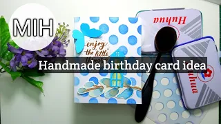handmade birthday card idea by magic in hands...