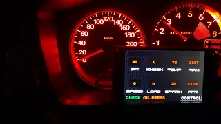 Dashboard for ECU 4G15T