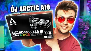 Kipróbáltam Az ÚJ Arctic Liquid Freezer III-at - [ Egy Tüzes R7 5800X-el ]
