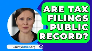 Are Tax Filings Public Record? - CountyOffice.org