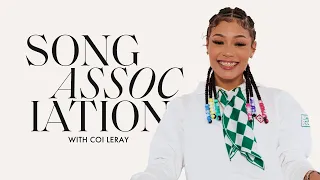 Coi Leray Raps Young Thug "No More Parties" & "TWINNEM" in a Game of Song Association | ELLE