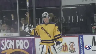 Dryden McKay finals seconds setting NCAA Division I Men's Career Shutout Record 10/30/21