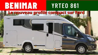 Présentation du camping-car profilé compact Bénimar Yrteo 861