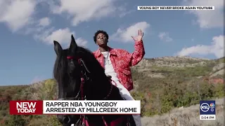 Rap artist NBA YoungBoy arrested in Utah on various drug, weapons charges