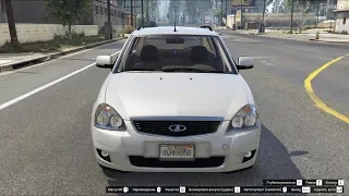 GTA 5 VAZ 2171 PRIORA СТРИМ гта 5 авто машина car #авто #car #gta5 #гта5