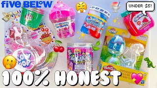 Store Bought Slimes Review 💖 Are these new Five Below slimes worth it for under $5?