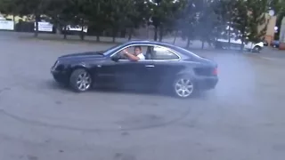 Drifting Mercedesem Clk 200 Kompressor