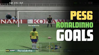 Ronaldinho Pes 6 Top Goals