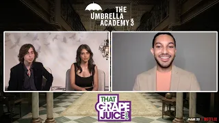 The Umbrella Academy: Aidan Gallagher & Ritu Arya Talk Season 3