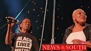 "Mukanya" Thomas Mapfumo belts out his tunes at Linis Legacy of Love concert in Leicester