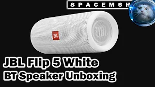 JBL Flip 5 White Steel Unboxing