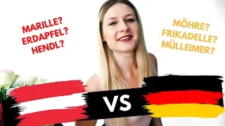 Austrian German VS  German German