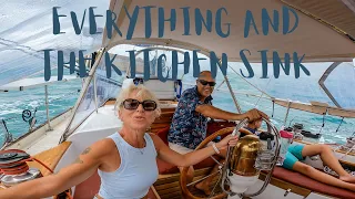 Everything AND The Kitchen Sink - How To Retro-Plumb A Boat Galley | Boat Refit Documentary Part 20