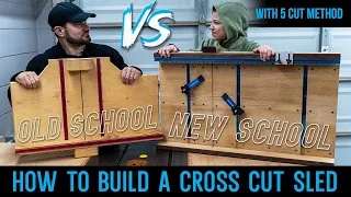 How to build a SWEET Cross Cut Sled - 5 Cut Method explained