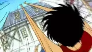 One Piece attaque finale - Luffy VS Buggy - Gomu gomu no bazooka
