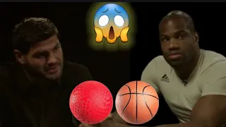 OUCH ❗️ FILIP HRGOVIC QUESTIONS  IF DANIEL DUBOIS HAS  B🏀LLS IN HIS FACE