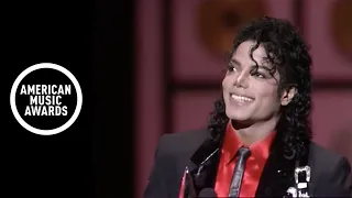 Michael Jackson Wins Lifetime Achievement Award - AMA 1989