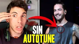 Esta es la VERDADERA VOZ de MALUMA sin AUTOTUNE