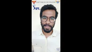 Slip through Fingers | Lets Learn | English through IPL medium | IPL22 #letslearn #vlearn