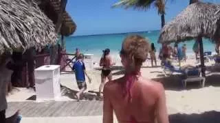 Grand Bahia Principe Punta Cana 2015 - Beach walk