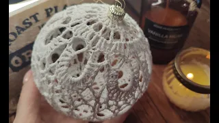 Новогодний ШАР крючком 2 ЧАСТЬ / Christmas BALL crochet