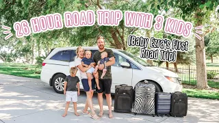 26 HOURS! Baby's First Road Trip & Day in the Life on the Road!😱