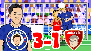 🎤CHELSEA 3-1 ARSENAL - the SONG🎤 (2017 Stamford Bridge Hazard Goal, Alonso, Giroud, Fabregas)