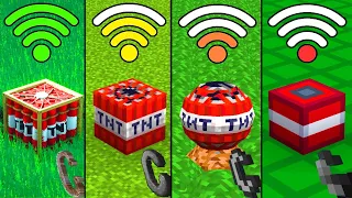 minecraft tnt with different Wi-Fi