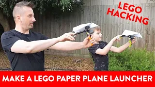 How To - Make A LEGO Paper Plane Launcher