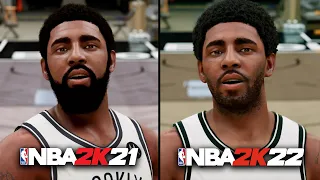 NBA 2K22 vs NBA 2K21 NEXT GEN GRAPHICS COMPARISON — PS5