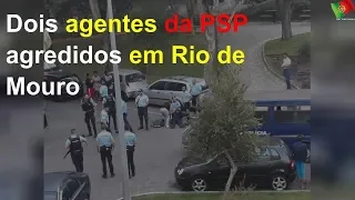 Dois agentes da PSP agredidos em Rio de Mouro