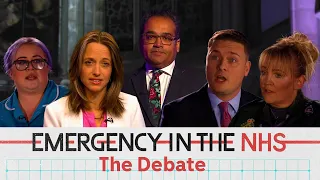 Emergency in the NHS: Medics and politicians debate the crisis