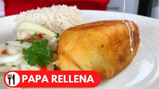 🇵🇪 PAPA RELLENA PERUANA | RECETA FACIL Y RIQUISIMA