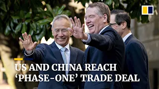 US and China reach ‘phase-one’ trade deal