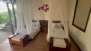 Ozen Reserve Bolifushi Maldives   Sunrise Earth Pool Pavilion Room Tour