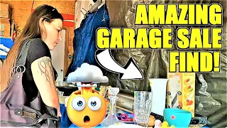 Ep490:  YOU WON'T BELIEVE THIS VALUABLE GARAGE SALE FIND!!!  🤯🤯🤯