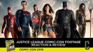 Justice League Comic-Con Footage/Trailer Reaction & Review - San Diego Comic-Con 2016