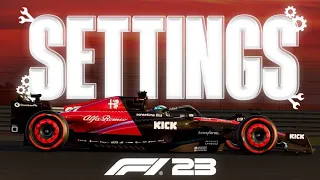 My F1 23 settings by a F1 esports world champion