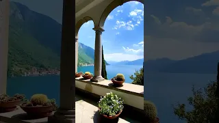 ❤️Gardens villa Monastero📍Varenna💚Italy #italy #lakecomo #summertime #beautifulnature #travel #art