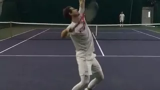 Andy Murray practise after injury 01.04.2018